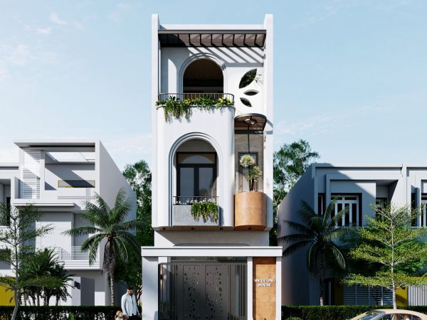 Mẫu Thiết Kế Nhà Lô Phố 3 Tầng