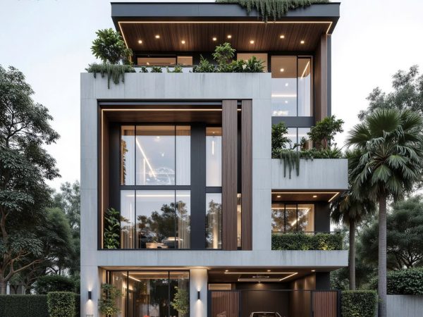 Biệt thự phố 4 tầng