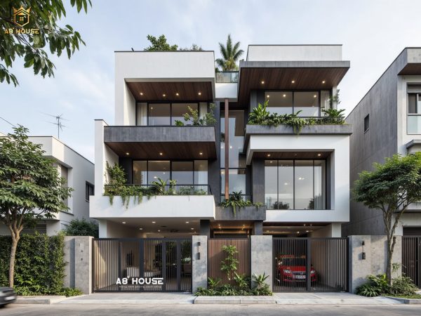 Thiết kế Nhà Lô Phố 3 Tầng