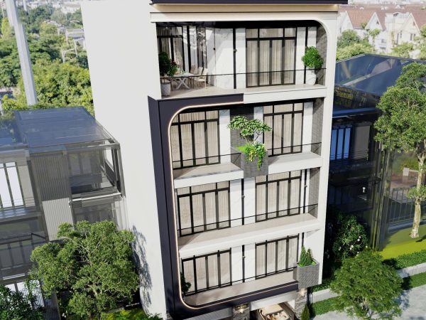 Bàn Giao Hồ Sơ Thiết Kế  Nhà Lô Phố 5 Tầng - Phong Cách Hiện Đại & Tối Giản